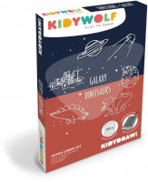 Kidywolf – Doplnkové karty Kidydraw mini – Galaxie a dinosaury